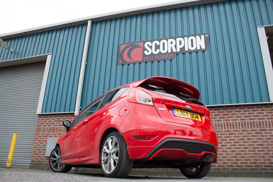 Ford Fiesta Ecoboost 1.0T 100,125 & 140 Ps Non-Resonated Cat-Back System (SFDS078ST)