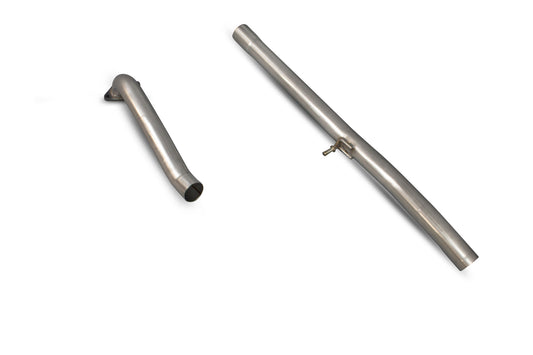 Ford Fiesta Ecoboost 1.0T 100,125 & 140 Ps Rear Silencer To Cat-Back Upgrade  (Non-Resonated) (SFDS078U)