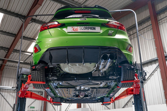 Ford Fiesta St Mk8  (Pre September 2020) Predator GPF-Back System With Electronic Valve (SFDS105C)