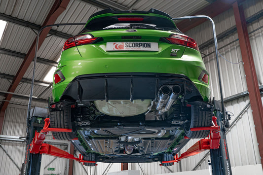 Ford Fiesta St Mk8  (Pre September 2020) Predator GPF-Back System With Electronic Valve (SFDS105CF)