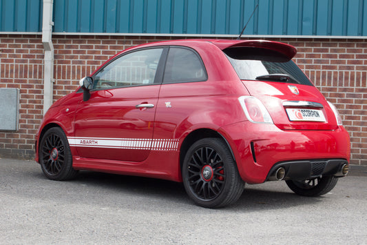 Fiat 500/595 Abarth 1.4  (Ihi Turbo) / 595/695 Abarth 1.4  (Garrett Turbo) Non-Resonated Cat-Back System (SFT005)