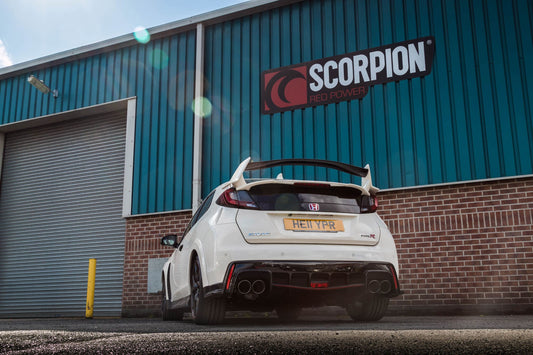 Honda Civic Type R Fk2  (Rhd) Resonated Cat-Back System (SHD013)