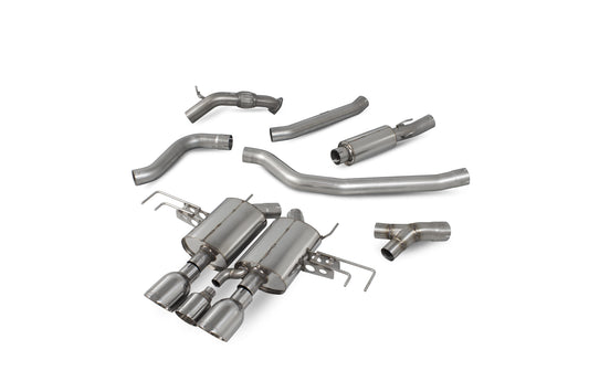 Honda Civic Type R Fk8 R/H Drive Part-Resonated Cat-Back System (SHDS015D)