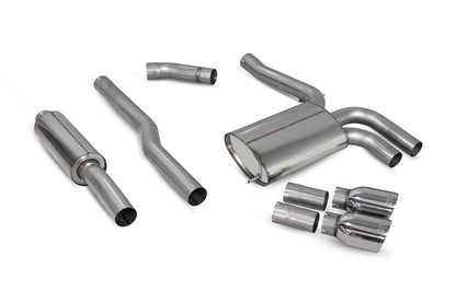 Mini Mini Cooper S F55, Non GPF Model Resonated Cat-Back System (SMN020)