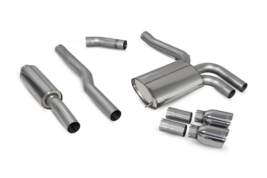 Mini Mini Cooper S F55, Non GPF Model Resonated Cat-Back System (SMN020)