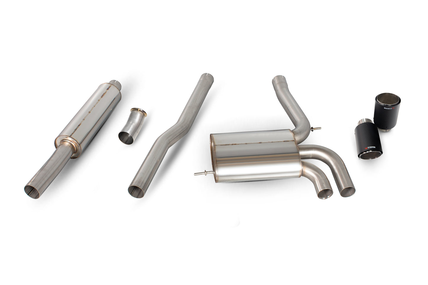 Mini Cooper S F56  (Non Uk/Euro Models) Resonated Cat-Back System (SMN021CF)