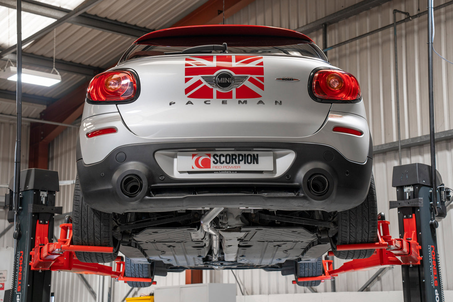 Mini Countryman R60/Paceman R61 Cooper S All 4 Non-Resonated Cat-Back System (SMN026CF)