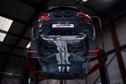 Mini Clubman F54 Cooper S 15-18 Non GPF Models Resonated Cat-Back System (SMN029)