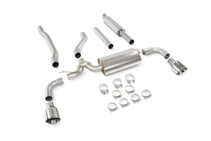 Mini Clubman F54 Cooper S 15-18 Non GPF Models Resonated Cat-Back System (SMN029)