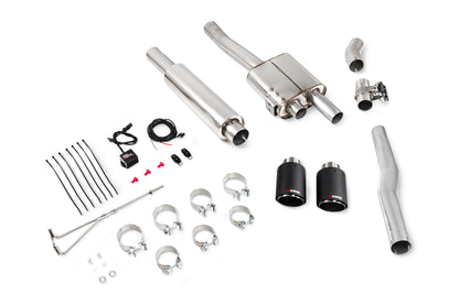 Mini Cooper S F56, Non-GPF Model Only Tunr Resonated Cat-Back System With Valve (SMN031CF)