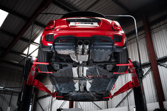 Mini Cooper S F56, Non-GPF Model Only Tunr Resonated Cat-Back System With Valve (SMN031S)