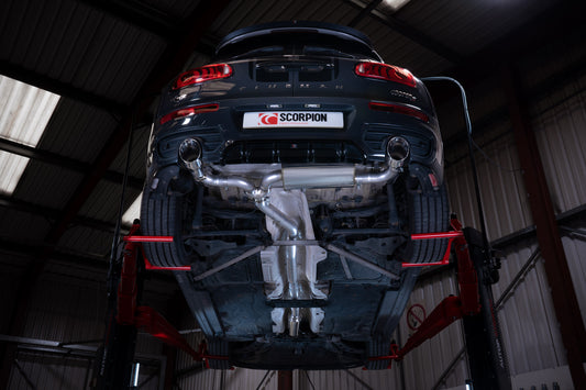 Mini Clubman F54 Cooper S 15-18 Non GPF Models Tunr Resonated Cat-Back System (SMN035)