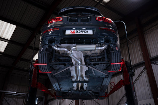 Mini Clubman F54 Cooper S 15-18 Non GPF Models Non Resonated Cat-Back System (SMNS029C)