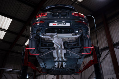 Mini Clubman F54 Cooper S 15-18 Non GPF Models Non Resonated Cat-Back System (SMNS029CF)