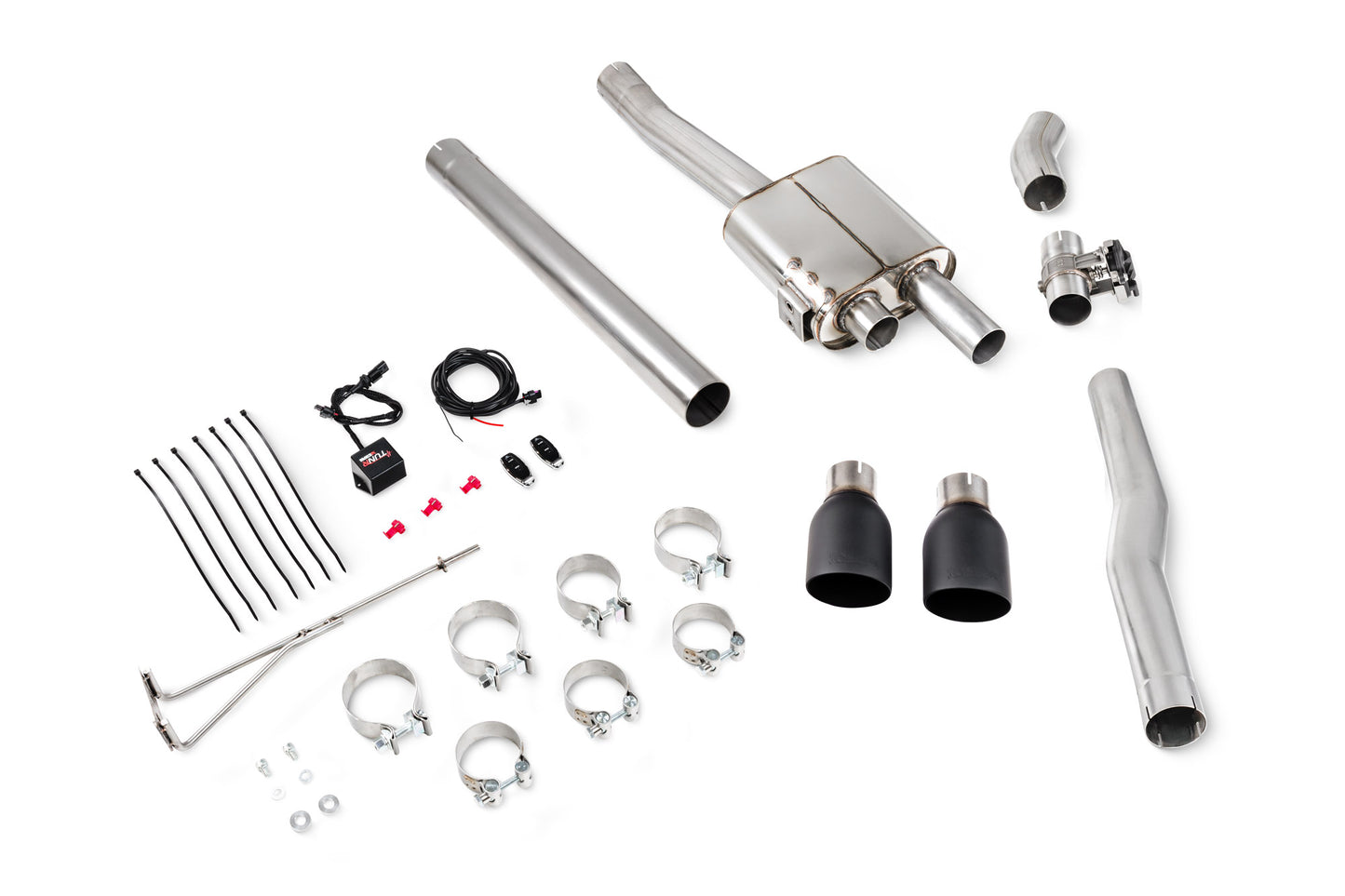 Mini Cooper S F56, Non-GPF Model Only Tunr Non-Resonated Cat-Back System With Valve (SMNS031C)
