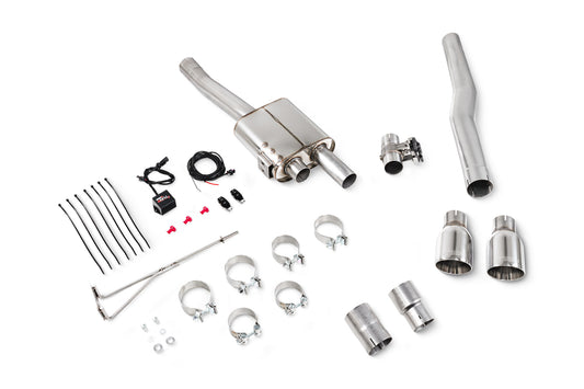 Mini Cooper S F56 GPF Models Tunr Non-Resonated GPF-Back System With Valve (SMNS032)