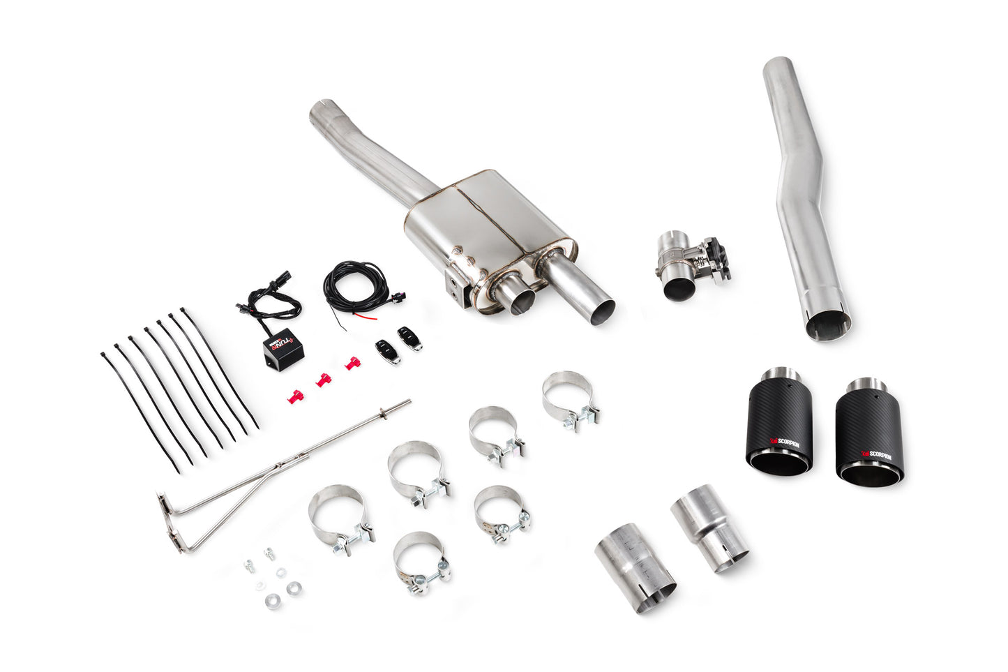 Mini Cooper S F56 GPF Models Tunr Non-Resonated GPF-Back System With Valve (SMNS032CF)