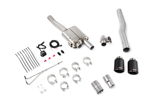 Mini Cooper S F56 GPF Models Tunr Non-Resonated GPF-Back System With Valve (SMNS032CF)
