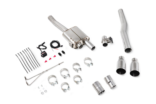 Mini Cooper S F56 GPF Models Tunr Non-Resonated GPF-Back System With Valve (SMNS032S)