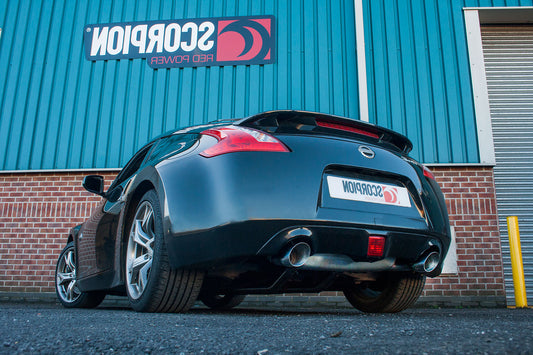 Nissan 370Z Non GPF Model Only Half System  (Y-Piece Back) (SNS012)