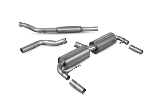 Renault Clio Mk3 2.0 RS 200 Resonated Cat-Back System (SRN023)