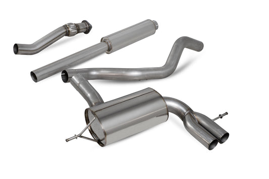 Renault Megane RS280  (Non GPF) Resonated Cat-Back System (SRN031)