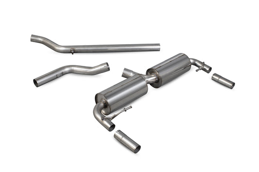 Renault Clio Mk3 2.0 RS 200 Non-Resonated Cat-Back System (SRNS023)
