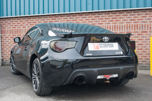 Subaru GT86/GR86/Scion Fr-S/Brz Non-Resonated Cat-Back System (SSUS010C)
