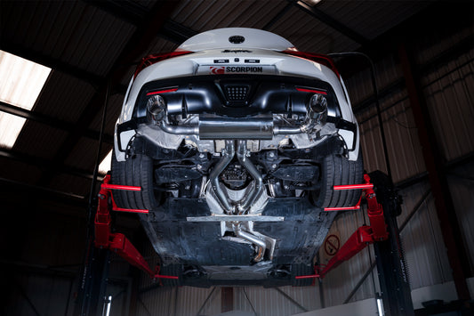 Toyota Supra A90 - 3.0T Non-GPF  (Row) Cat-Back Polished Daytona (STYS012)