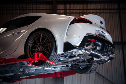 Toyota Supra A90 - 3.0T Non-GPF  (Row) Cat-Back Polished Stw (STYS012S)
