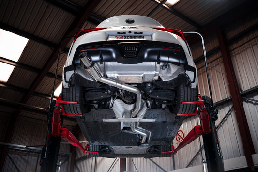 Toyota Supra A90 - 3.0T Non-GPF  (Row) 80Mm Cat-Back Single Exit System (STYS013)