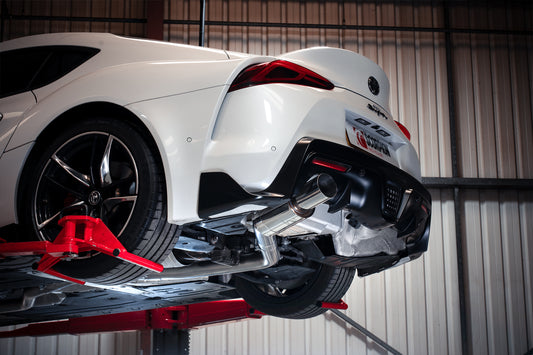 Toyota Supra A90 - 3.0T Non-GPF  (Row) 80Mm Cat-Back Single Exit System (STYS013)