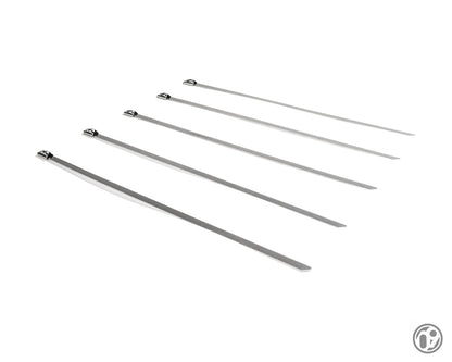 09D Stainless Steel Wrap Strap 350mm [Pack of 5] (SUN024)