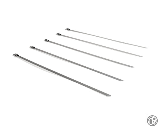 09D Stainless Steel Wrap Strap 350mm [Pack of 5] (SUN024)