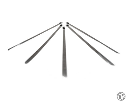 09D Stainless Steel Wrap Strap 350mm [Pack of 5] (SUN024)