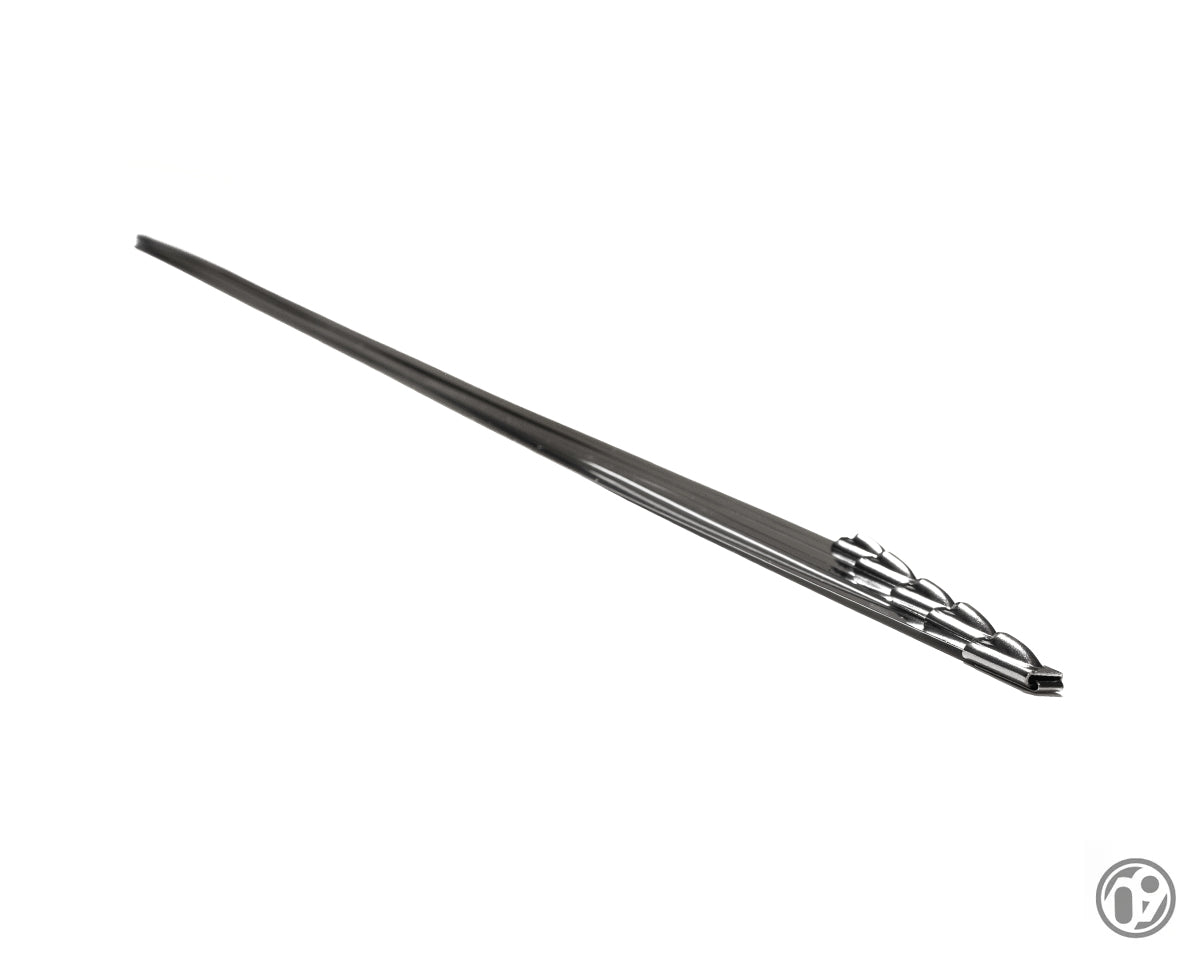 09D Stainless Steel Wrap Strap 350mm [Pack of 5] (SUN024)