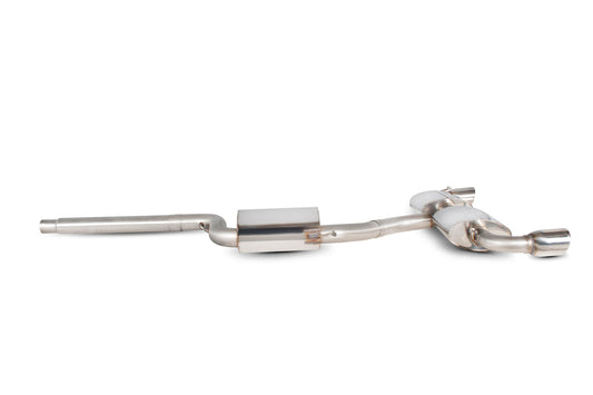 Volkswagen Scirocco R Resonated Cat-Back System (SVW041)