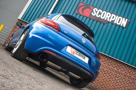 Volkswagen Scirocco R Resonated Cat-Back System (SVW041C)
