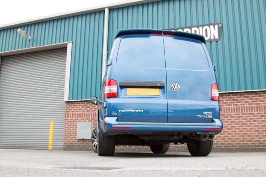 Volkswagen Transporter T5 2.5TDI  (03-09) / T5 2.0  (10-15) / T5 & T6 2.0 BiTDI  (15-19) Swb/Lwd 2Wd Resonated Cat/Dpf-Back System (SVW047D)