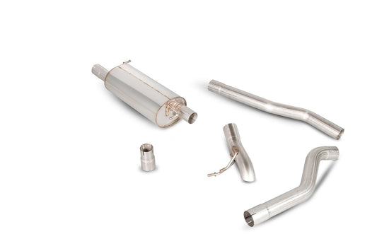 Volkswagen Transporter T5 2.5TDI  (03-09) / T5 2.0  (10-15) / T5 & T6 2.0 BiTDI  (15-19) Swb/Lwd 2Wd Resonated Cat/Dpf-Back System (SVW047S)