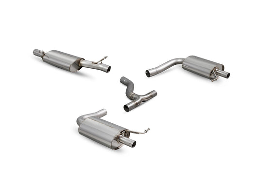 Volkswagen Golf Mk7 R Estate Resonated Cat-Back System (SVW053)