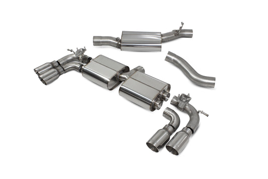 Volkswagen Golf R Mk7.5 Facelift GPF & Non GPF Models Resonated Cat/GPF Back System & Electronic Valves (SVW054D)