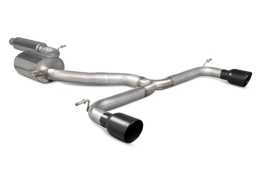 Volkswagen Golf Mk7.5 GTI Non GPF Model Only Resonated Cat-Back System (SVW056C)