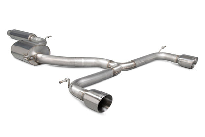 Volkswagen Golf Mk7.5 GTI GPF Model Inc Tcr / Performance Pack Resonated GPF-Back System (SVW060)
