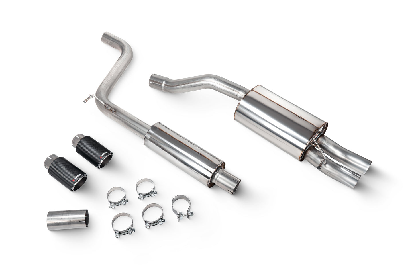 Volkswagen Polo GTI Aw  (GPF Model) Resonated GPF-Back System (SVW061CF)