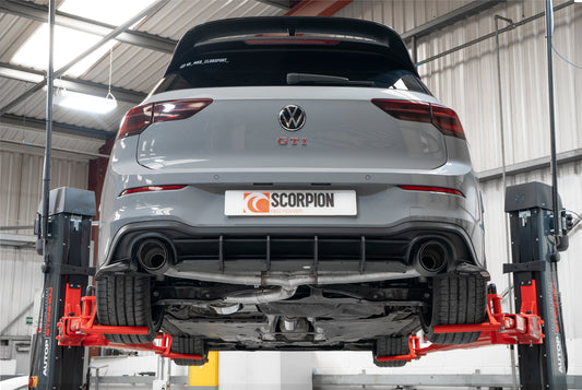 Volkswagen Golf Mk8 / Mk 8.5 GTI Clubsport Resonated GPF-Back System (SVW069CF)