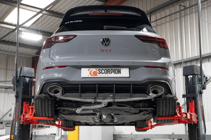 Volkswagen Golf Mk8 / Mk 8.5 GTI Clubsport Resonated Predator GPF-Back System (SVW070)