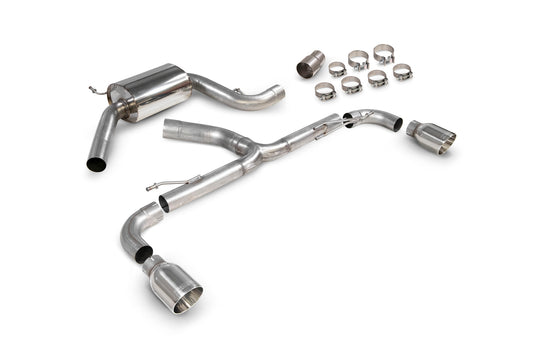 Volkswagen Golf Mk6 GTI 2.0 Tsi & Edition 35 Resonated Predator Cat-Back System (SVW071)