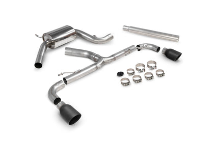 Volkswagen Scirocco R Resonated Predator Cat-Back System (SVW072C)