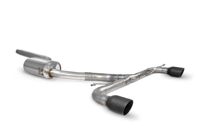 Volkswagen Scirocco R Resonated Predator Cat-Back System (SVW072C)